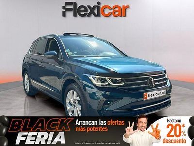Azul Usado 2021 VW Tiguan Life SUV | 24.990 € (Precio justo)