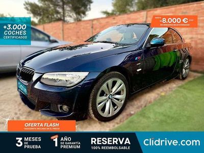 Usado BMW 320 Cabriolet 163 CV (119 kW) 2011 Azul Descapotable