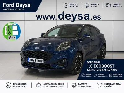 Usado Ford Puma ST-Line X 125 CV (91 kW) 2023 Azul SUV