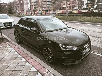 Usado Audi A1 90 CV (66 kW) 2015 Negro Utilitario