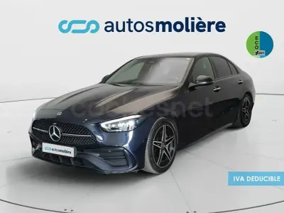 Usado Mercedes C200 204 CV (150 kW) 2022 Azul Berlina