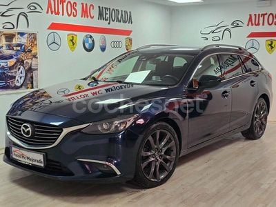 Azul Usado 2015 Mazda 6 Familiar | 11.999 € (Precio justo)