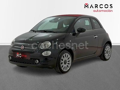 Negro Usado 2022 Fiat 500C Dolcevita Descapotable | 14.200 € (Precio justo)