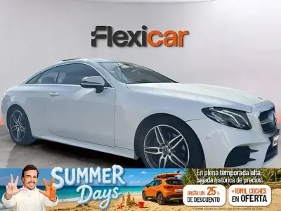 Usado Mercedes E220 194 CV (142 kW) 2018 Blanco Coupe