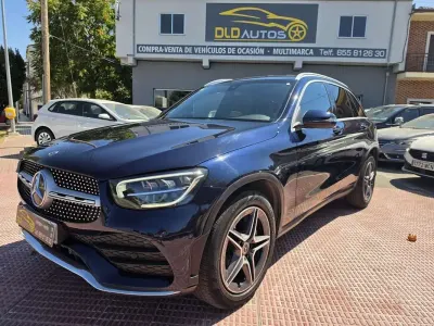 Usado Mercedes GLC220 194 CV (142 kW) 2020 Azul SUV