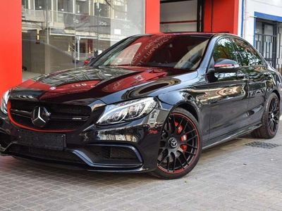 Usado Mercedes C63 AMG AMG 476 CV (350 kW) 2017 Negro Berlina