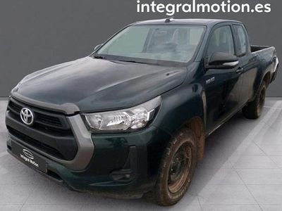 Usado Toyota HiLux 150 CV (110 kW) 2021 Verde Pickup/Camioneta