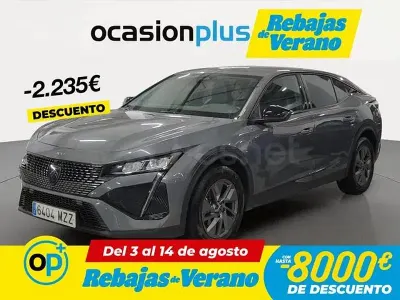 Usado Peugeot 408 Allure 145 CV (106 kW) 2025 Gris / plata SUV