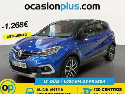 Usado Renault Captur Version S 120 CV (88 kW) 2018 Azul SUV