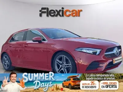 Usado Mercedes A180 116 CV (85 kW) 2019 Rojo Berlina