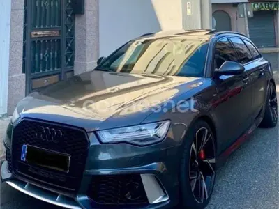 Usado Audi A6 S-Line 272 CV (200 kW) 2015 Gris / plata Familiar