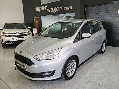 Begagnad Ford C-MAX Titanium 125 HK (91 kW) 2017 Silver Minibuss