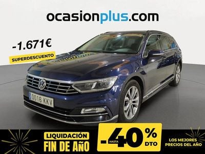 Azul Usado 2018 VW Passat Exclusive Familiar | 18.390 € (Un poco caro)
