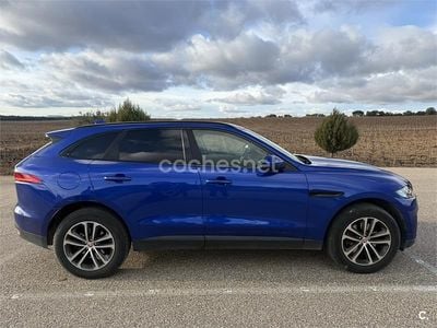 Azul Usado 2018 Jaguar F-Pace Portfolio SUV | 24.000 € (Buen precio)