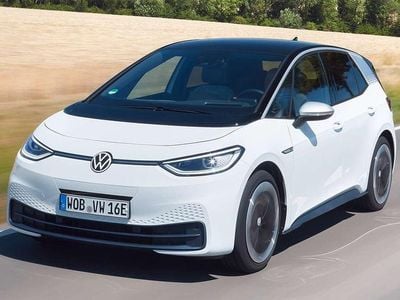 Begagnad VW ID.3 Life 150 kW (204 HK) 2020 Vit Halvkombi