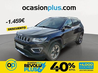 Usado Jeep Compass Limited 140 CV (102 kW) 2018 Negro SUV