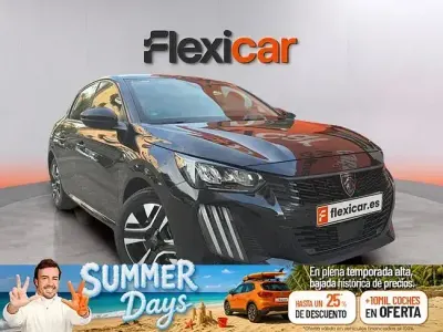 Usado Peugeot 208 Allure 100 CV (73 kW) 2025 Negro Utilitario