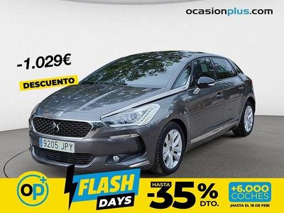 Usado DS Automobiles DS5 Style 120 CV (88 kW) 2016 Gris Utilitario