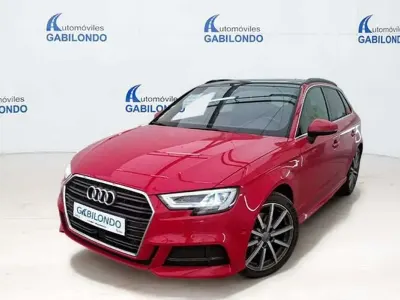 Usado Audi A3 Sportback Design 150 CV (110 kW) 2019 Rojo Utilitario