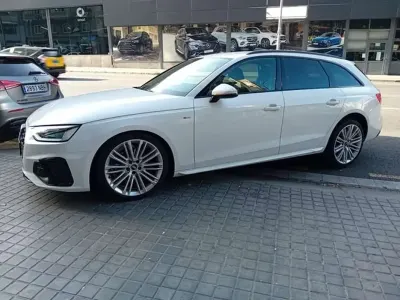 Usado Audi A4 150 CV (110 kW) 2021 Blanco Familiar