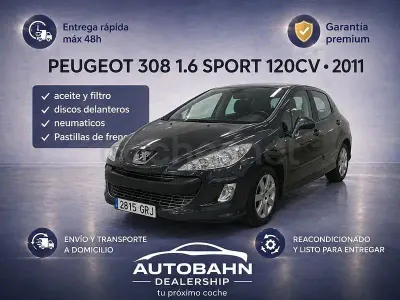 Occasion Peugeot 308 Sport 120 PK (88 kW) 2009 Grijs Sedan