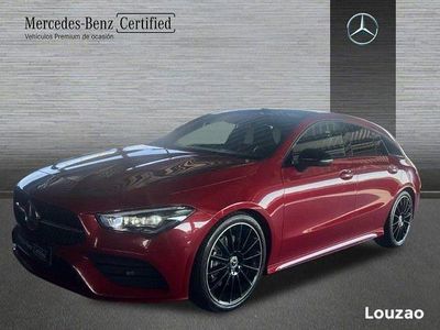 Usado Mercedes CLA200 Shooting Brake AMG line 163 CV (119 kW) 2023 Manufaktur rojo patagonia Familiar