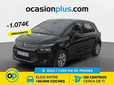 Negro Usado 2016 Citroën C4 Intensive Monovolumen | 10.150 € (Precio justo)