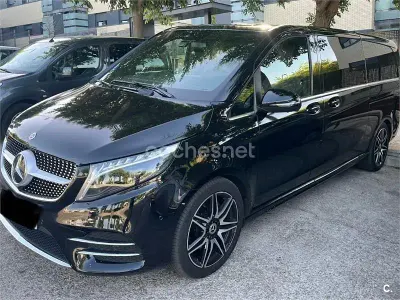 Usado Mercedes V250 Avantgarde 190 CV (139 kW) 2022 Negro Monovolumen