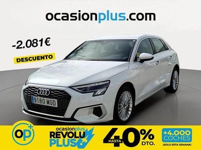 Usado Audi A3 Advanced Plus 110 CV (80 kW) 2023 Blanco Berlina
