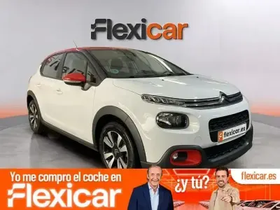 Usado Citroën C3 Feel 82 CV (60 kW) 2018 Blanco Utilitario