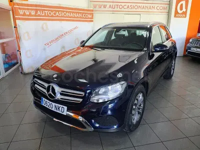 Usado Mercedes GLC220 170 HP (125 kW) 2018 Azul SUV