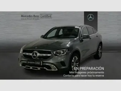 Usado Mercedes GLC220 194 CV (142 kW) 2022 Gris Coupe