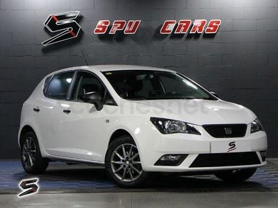 Usado Seat Ibiza Reference 90 CV (66 kW) 2015 Blanco Berlina