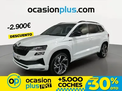 Usado Skoda Karoq SportLine 150 CV (110 kW) 2023 Blanco SUV
