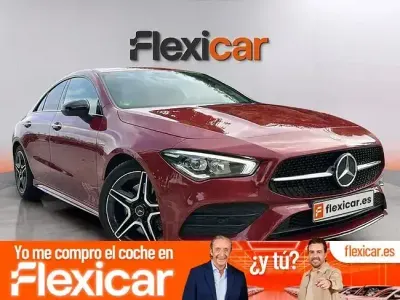Usado Mercedes CLA200 150 CV (110 kW) 2021 Rojo Coupe