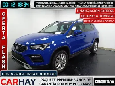 Usado Seat Ateca Style 150 CV (110 kW) 2020 Azul SUV