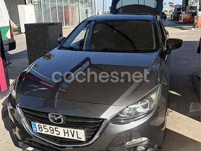 Usado Mazda 3 Style 120 CV (88 kW) 2014 Granate Berlina