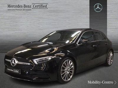 Usado Mercedes A200 AMG line 150 CV (110 kW) 2022 Kosmosblack  met. Berlina