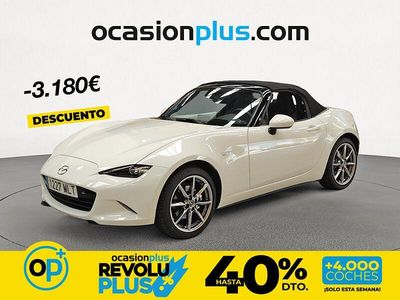 Usado Mazda MX5 Exclusive-Line 184 CV (135 kW) 2023 Blanco Descapotable