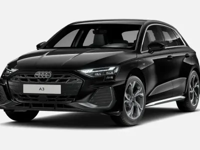 Usado Audi A3 Sportback S-Line 204 CV (150 kW) 2025 Negro Utilitario
