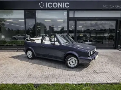 Usado VW Golf Cabriolet 75 CV (55 kW) 1990 Azul Descapotable