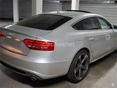 Usado Audi A5 Sportback S-Line 190 CV (139 kW) 2011 Gris / plata Utilitario