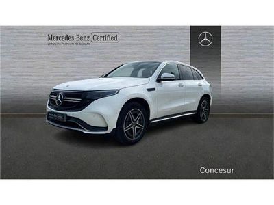 Usado Mercedes EQC400 AMG line 300 kW (408 CV) 2020 Blanco polar SUV