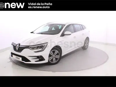 Usado Renault Mégane GrandTour Zen 140 CV (102 kW) 2022 Blanco Familiar
