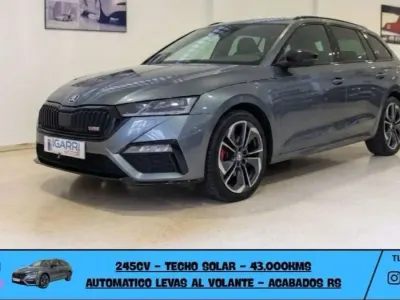 Usado Skoda Octavia RS 265 CV (194 kW) 2024 Gris Familiar