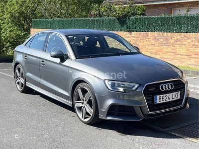 Gris / plata Usado 2017 Audi A3 Sport Berlina | 18.000 € (Precio justo)