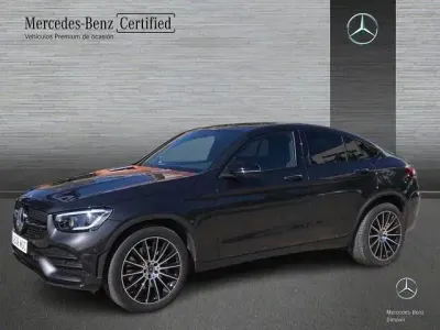 Usado Mercedes GLC220 AMG line 197 CV (144 kW) 2023 Gris grafito