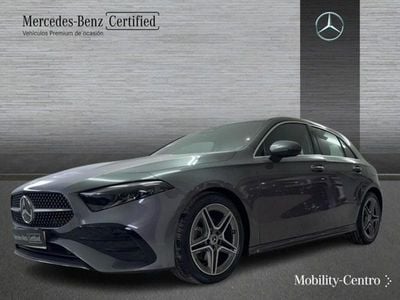 Usado Mercedes A180 AMG line 116 CV (85 kW) 2024 Gris montaña Utilitario