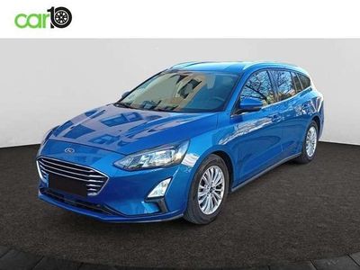 Usado Ford Focus Trend+ 120 CV (88 kW) 2020 Azul Utilitario