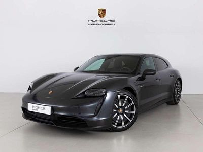 Usado Porsche Taycan Sport Turismo 389 kW (530 CV) 2023 Gris Familiar